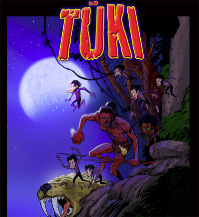 TUKI - Webcomic by Jeff Smith Cover
